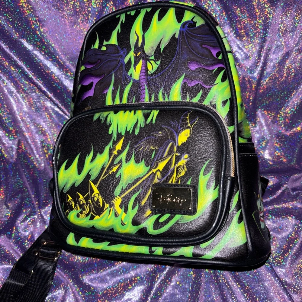 Malificent Backpack & Wallet - Picture 4 of 16